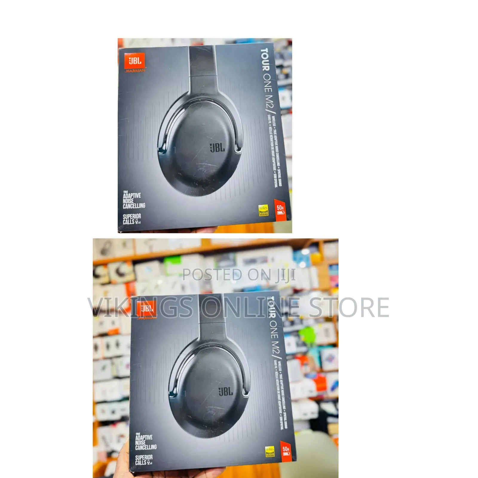 M2 Wireless Over-Ear Adaptive Noise Cancelling Headphones.
