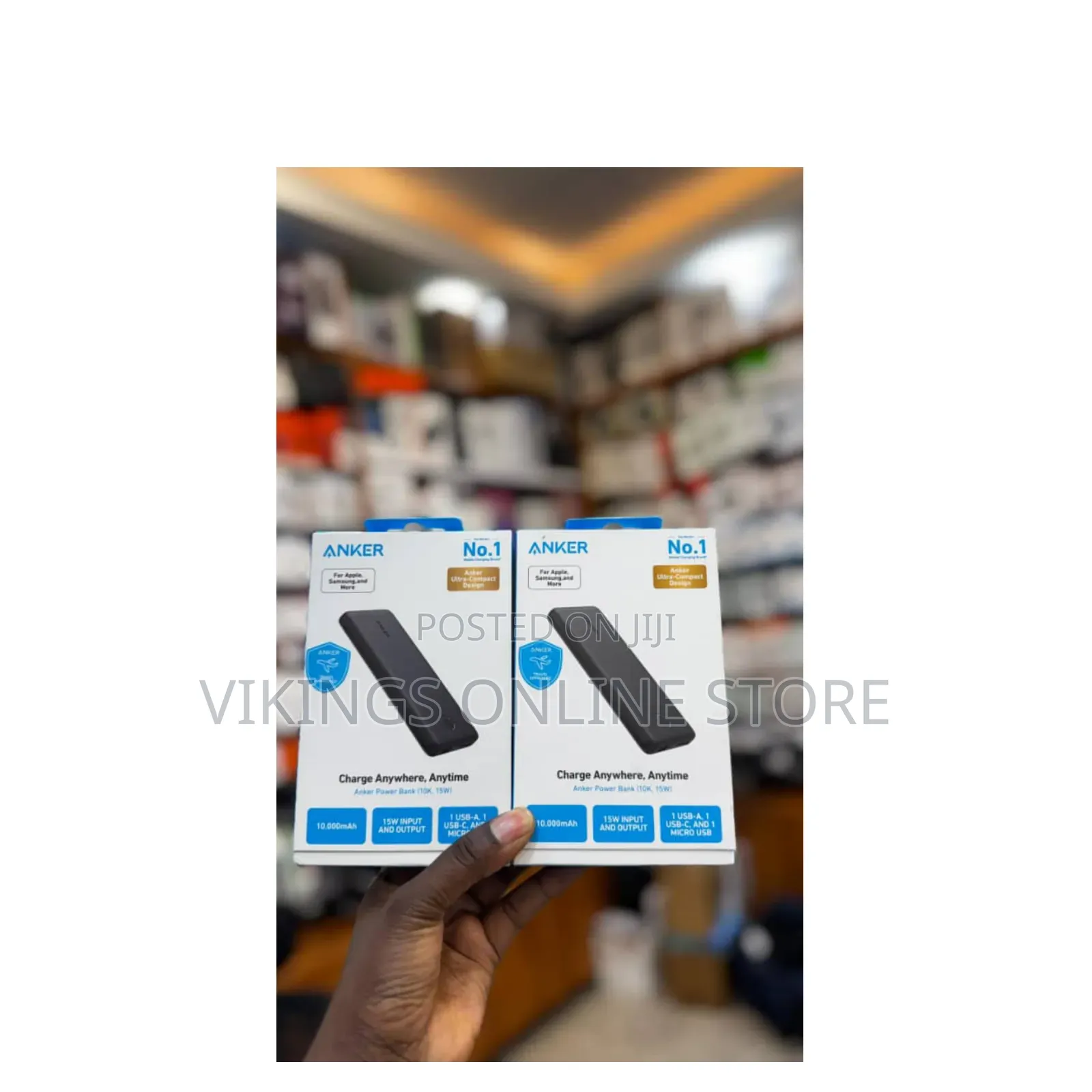 An Ultra-Compact Portable Charger, Power Bank