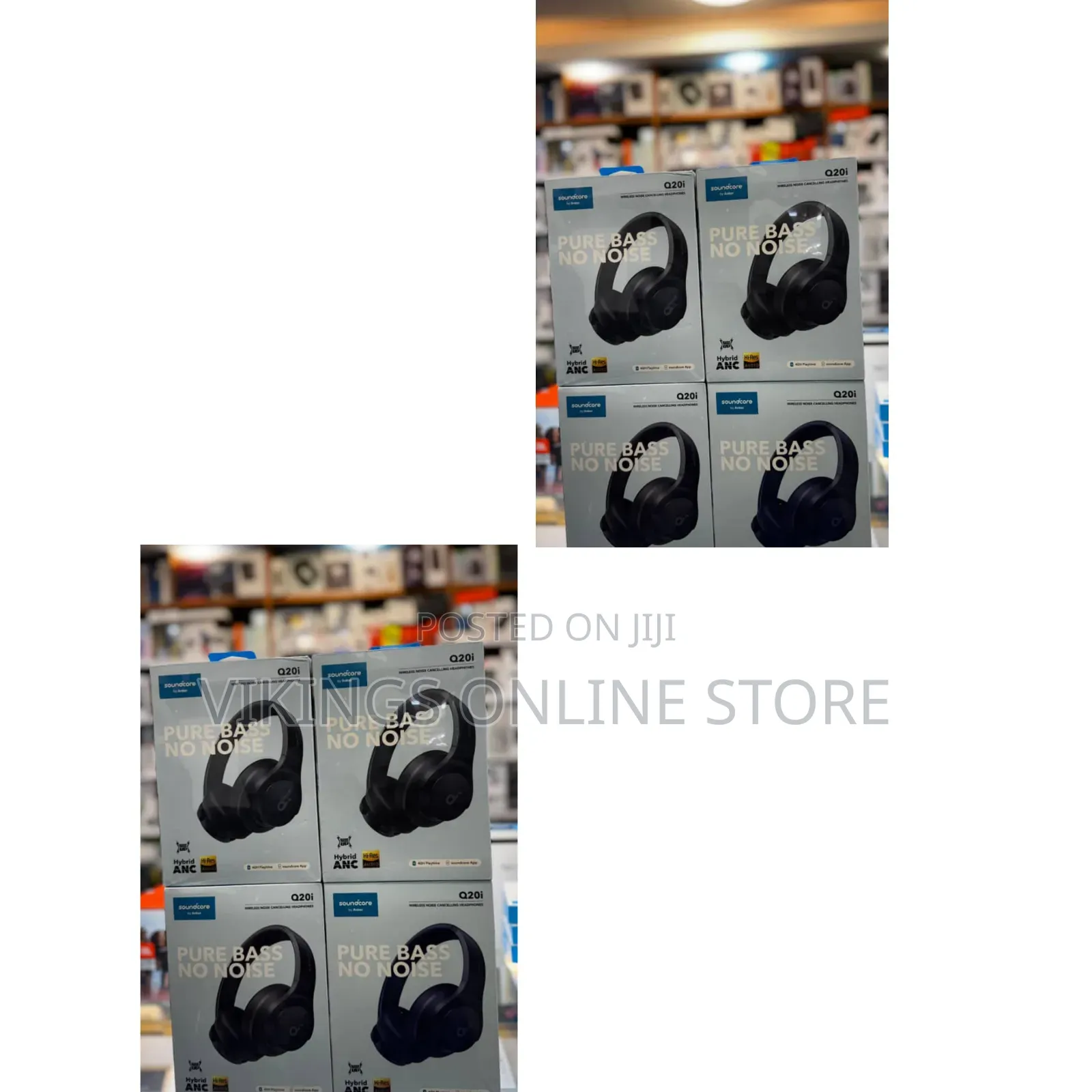 Q20i Hybrid Active Noise Cancelling Headphones