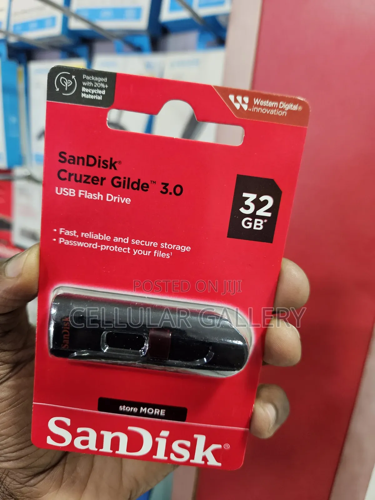 USB 3.1 Flash Drive Sandisk 32GB.