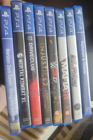 PS4 Games - As Good as Brand New.