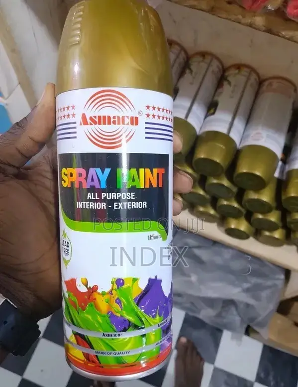 Asmaco Spray Paint Gold - 400ml