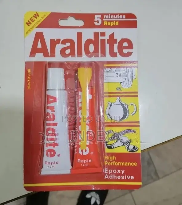 Araldite 1pc Adhesive Araldite Epoxy 2x17ml White, Red