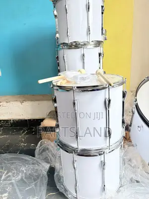 8 PCS Brass Band Drum Set