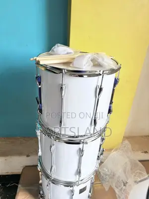 8 PCS Brass Band Drum Set