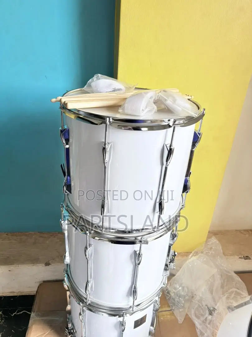 8 PCS Brass Band Drum Set