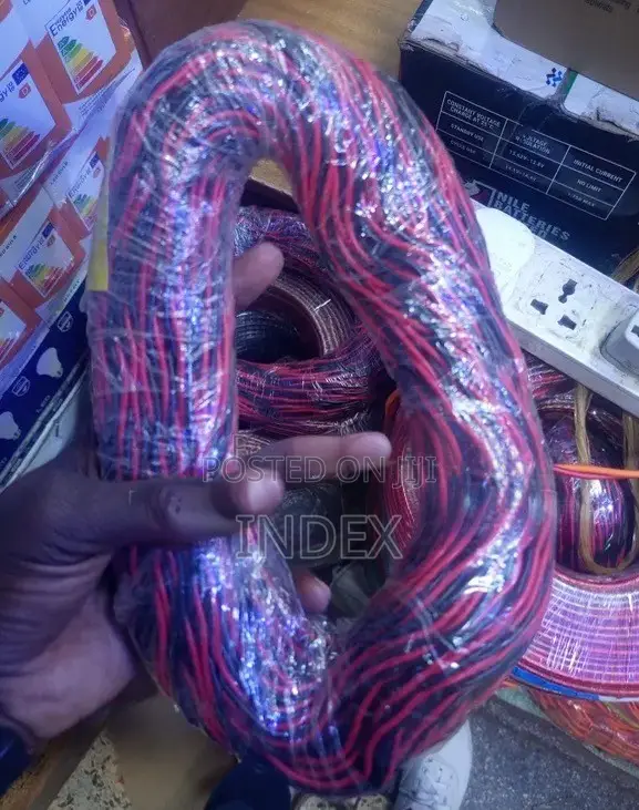 Roll of Flexible Twin Copper Electrical Wire,