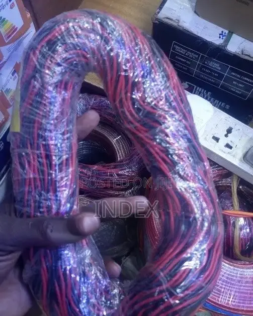Roll of Flexible Twin Copper Electrical Wire,