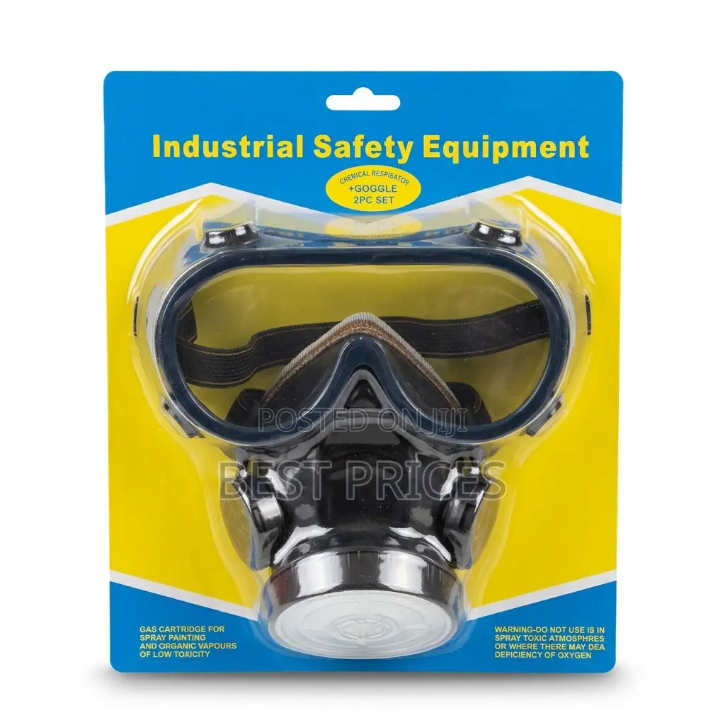 Safety Goggles and Face Mask Set