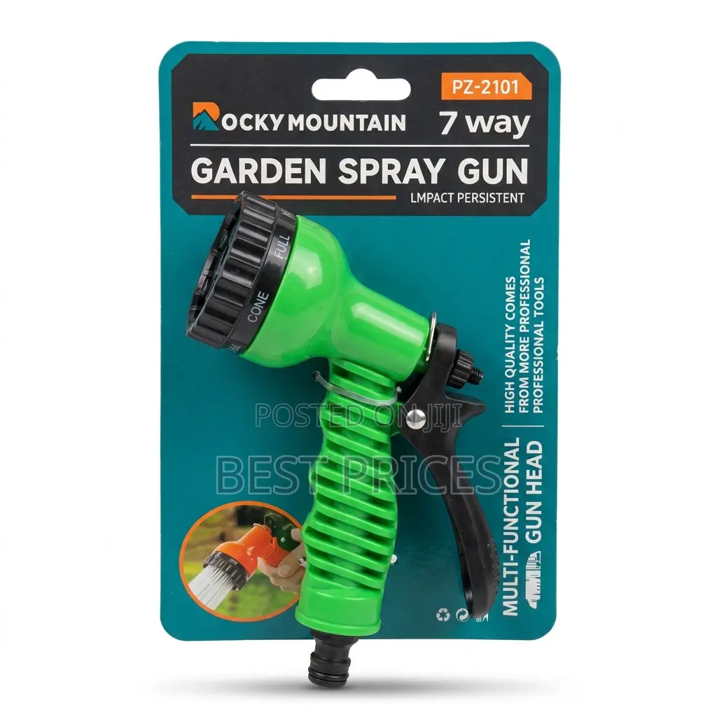 Rocky Mountain PZ-2101 7-Way Garden Spray Gun