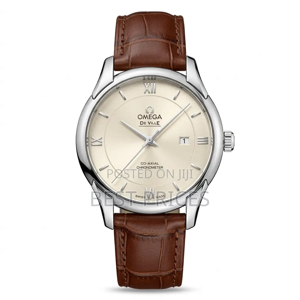 Classic Cream-Dial Brown-Strap Analog Watch
