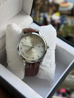 Classic Cream-Dial Brown-Strap Analog Watch