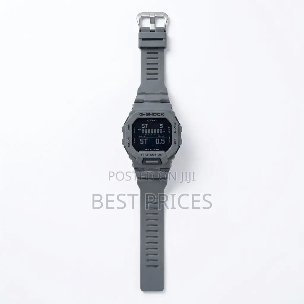 Grey Digital Sports-Style Watch