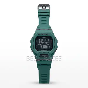 Green Digital Sports-Style Watch