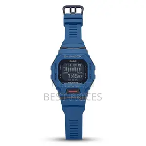 Blue Digital Sports-Style Watch