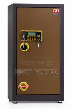 Home/Commercial Digital Safe with Key Locks - Fire & Waterproof 135kg