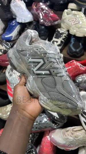 Grey Mesh Chunky Sneakers