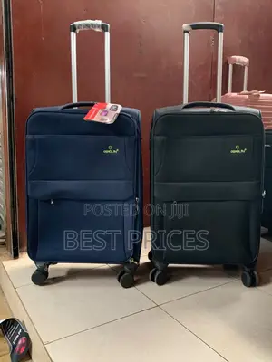 Medium Soft-Sided Spinner Trolley Suitcase