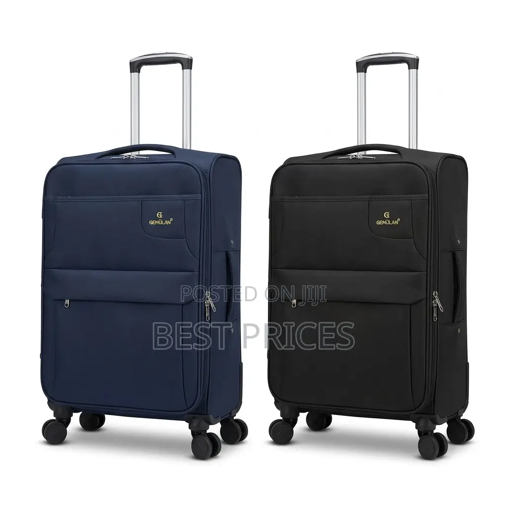 Medium Soft-Sided Spinner Trolley Suitcase