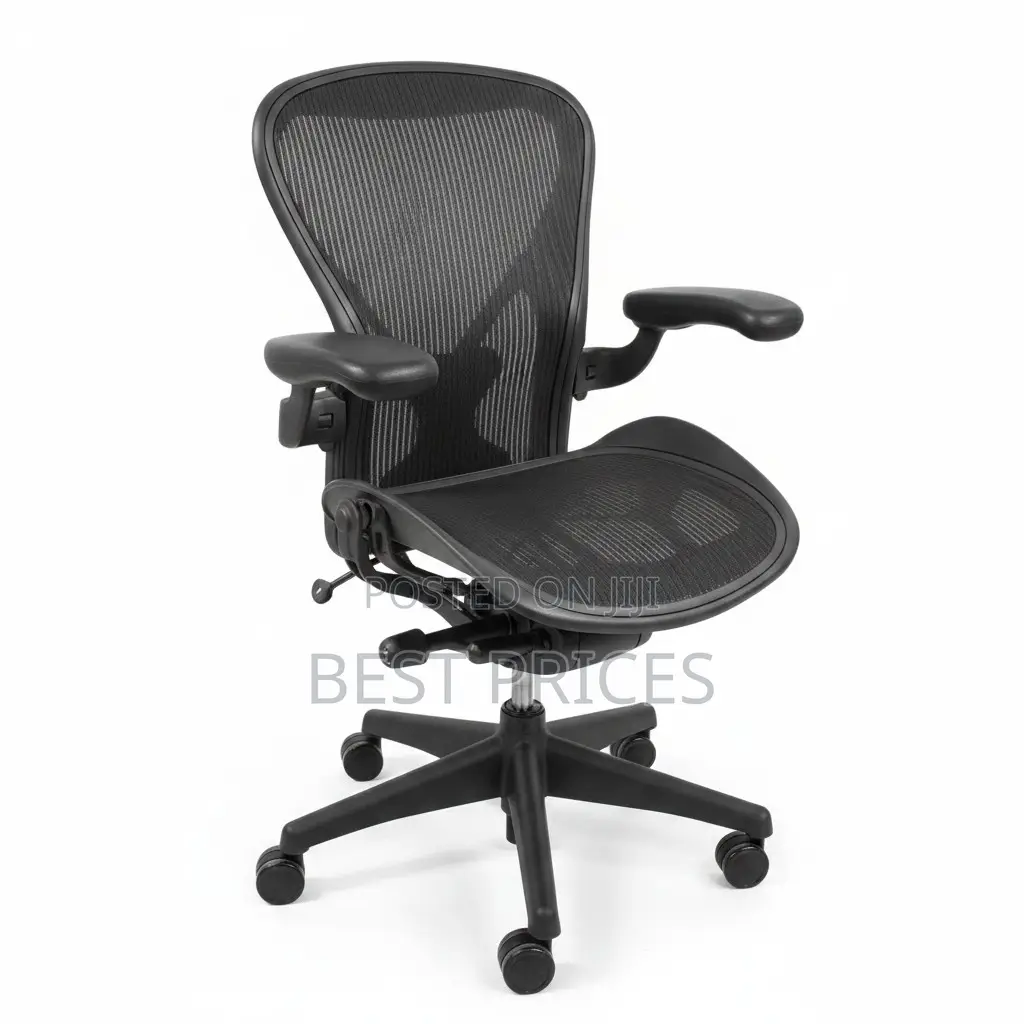 Black Mesh Ergonomic Office Chair