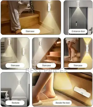 GITGRNTH RGB LED Indoor Wall Light with Motion Sensor & Color Changing