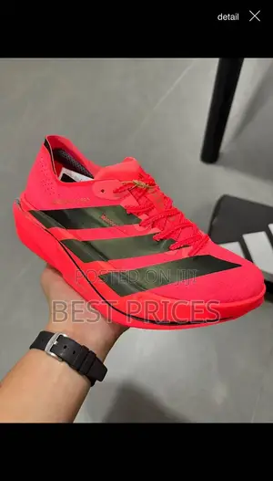 Adidas Adizero Prime X Racing Shoes – Solar Red/Black