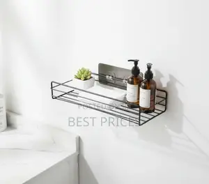 Wall-Mounted Wire Shelf
