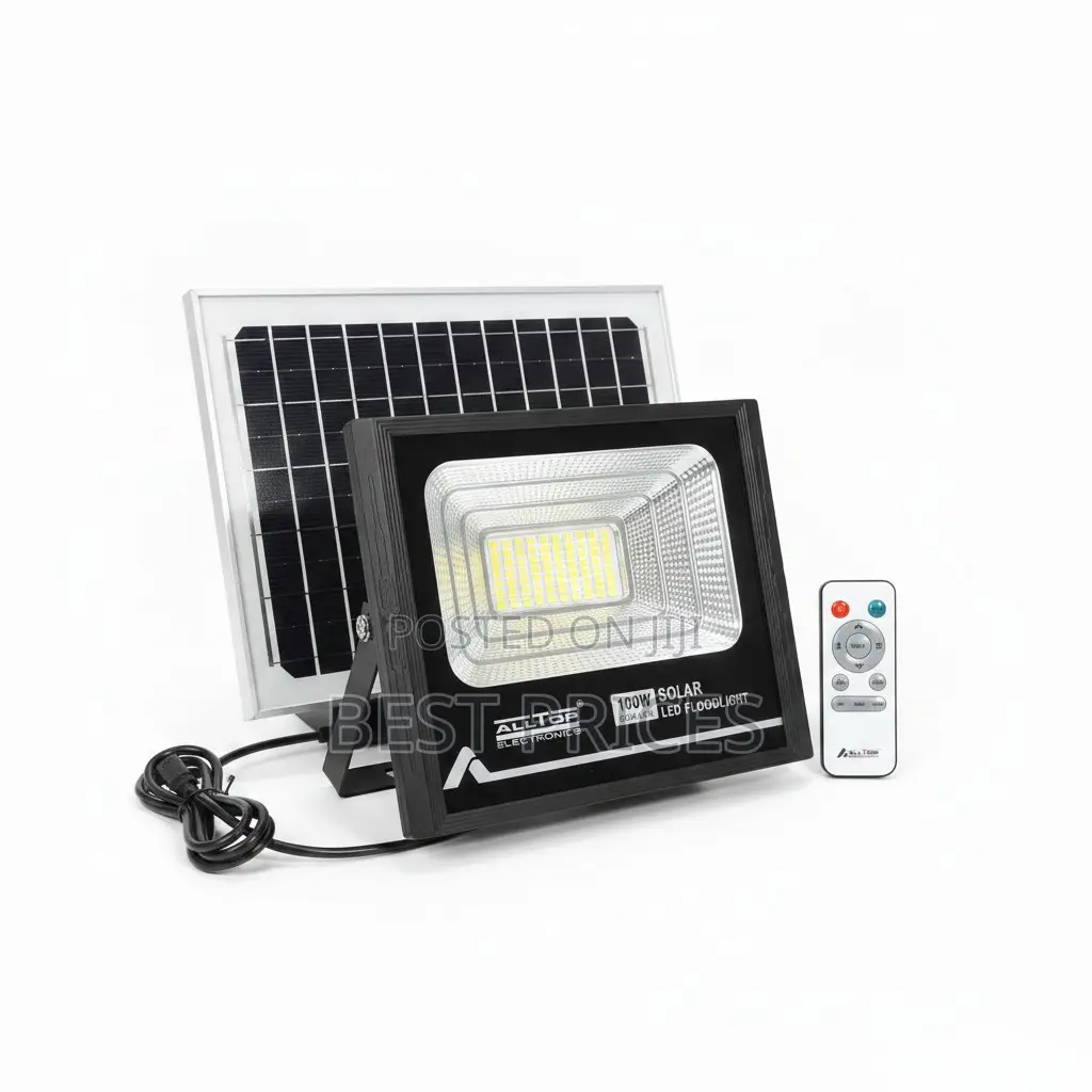 100W Solar LED Floodlight