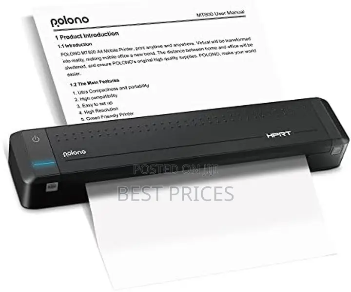 A4 Portable Wireless Printer