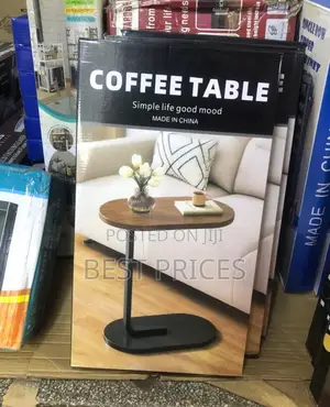 C-Shape Side Coffee Table