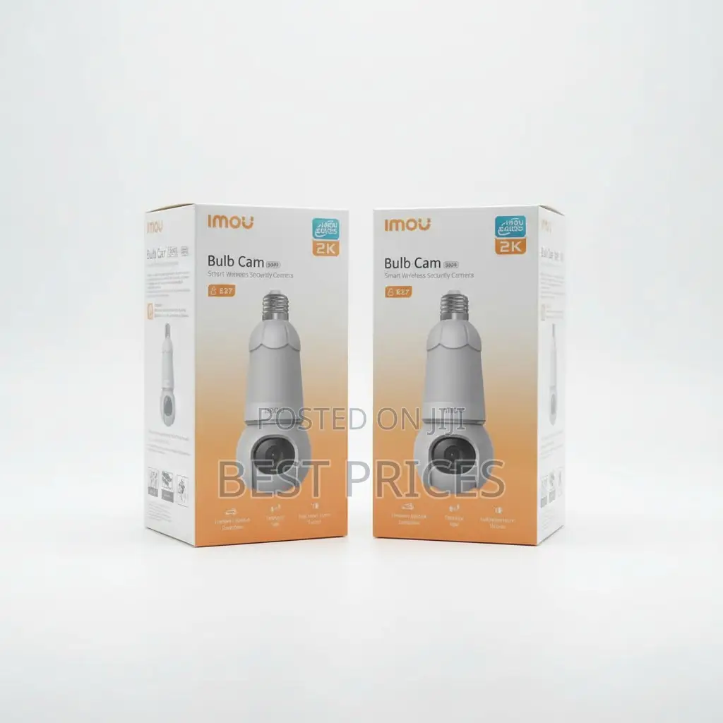 IMOU Bulb Cam 2K Smart Wireless Security Camera (5MP)