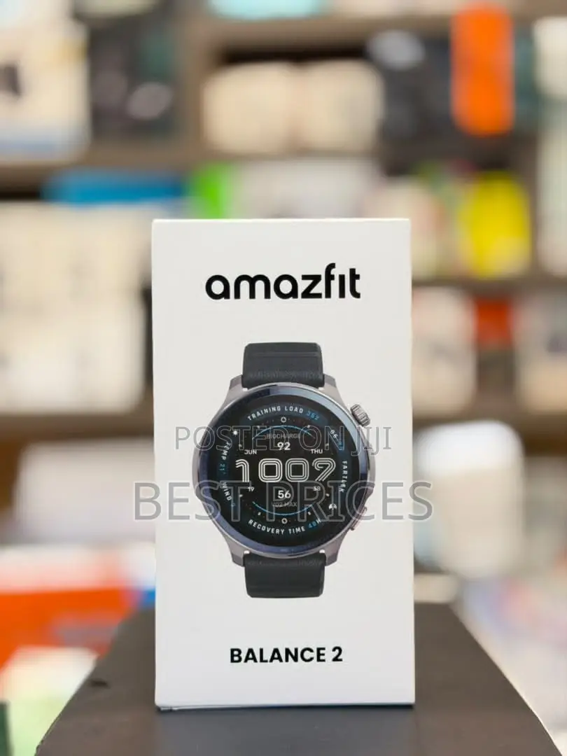 Amazfit Balance 2 Smart Watch 47mm AMOLED Sapphire Glass Display