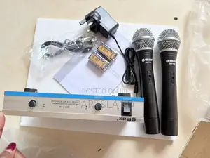 Max DH-744 Dual Professional Wireless Microphone System
