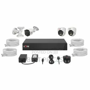 COFE 4-Channel CCTV Security Kit – Full Colour Night Vision