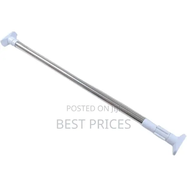 Adjustable Tension Shower Curtain Rod – 200cm