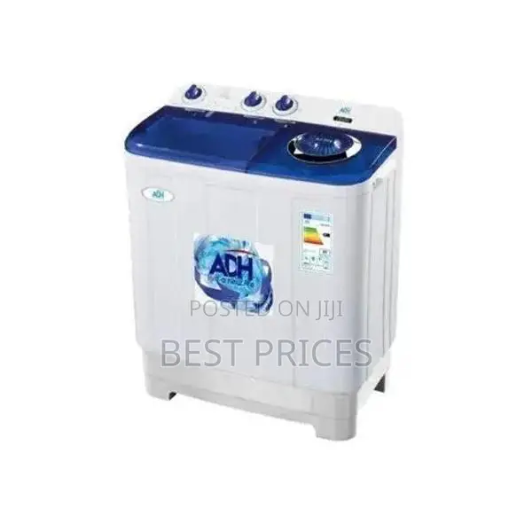 ADH 7KG Twin Tub Washing Machine - White