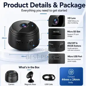 Mini HD Spy Camera 1080P