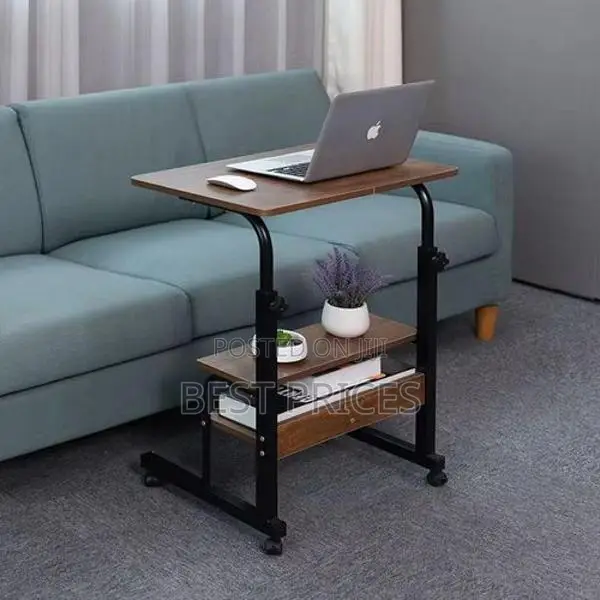 Adjustable Height Small Standing Laptop Desk - Multicolour