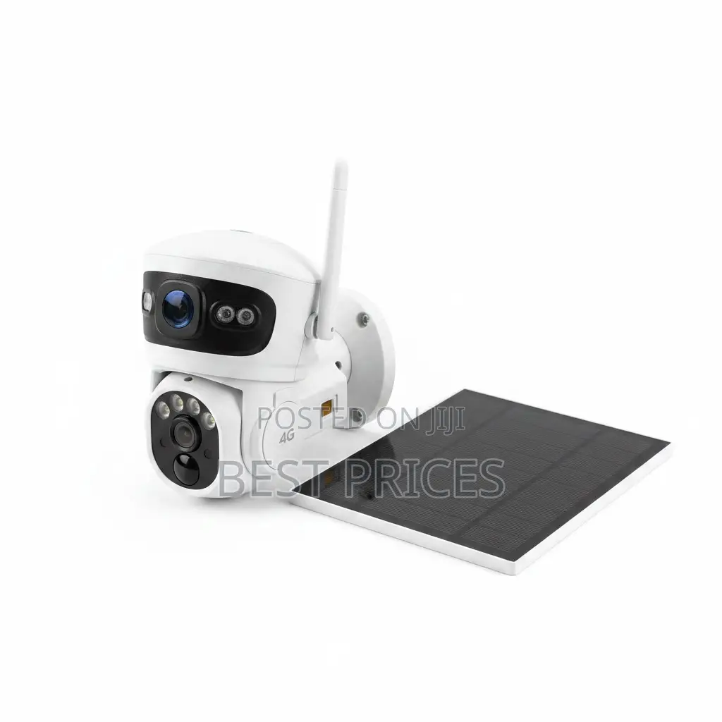 New View Dual Lens 4G SIM Card Solar Camera