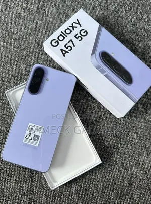 New Samsung Galaxy A57 256 GB Purple