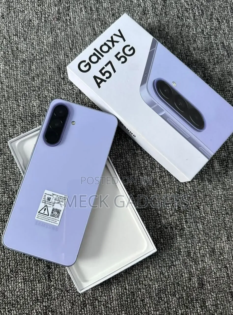 New Samsung Galaxy A57 256 GB Purple
