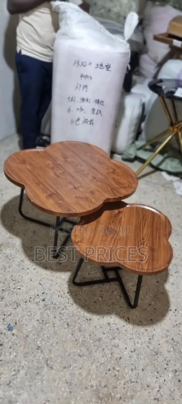Cloud Shape Nesting Coffee Tables Set of 2