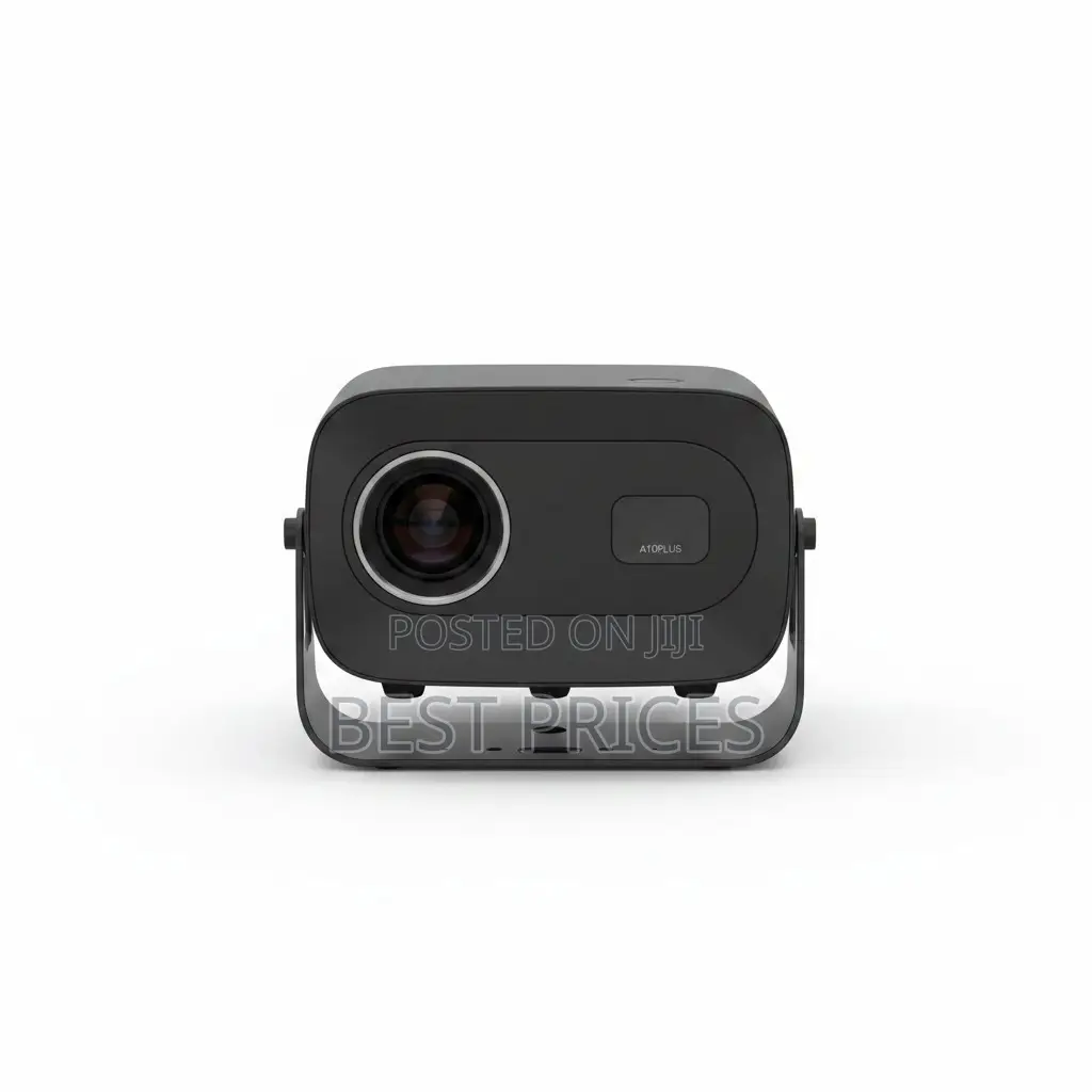 A10 Plus LED Android Portable Projector 4K – HDMI, USB & Aux