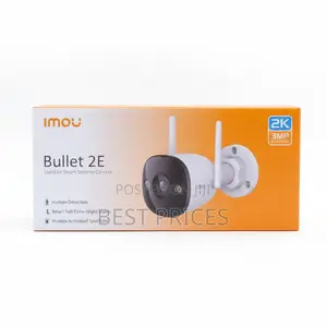 Imou Bullet 2E WiFi Outdoor Smart Security Camera 2K 3MP