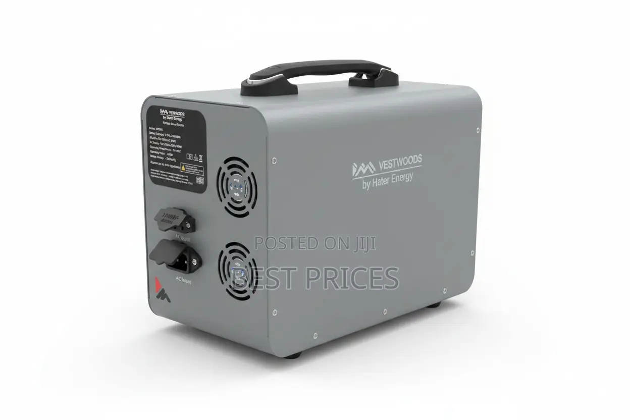 Vestwoods 1000W Portable Power Station by Hater Energy