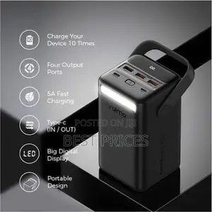Oraimo 50,000mAh 4-Port Powerbank with LED Display