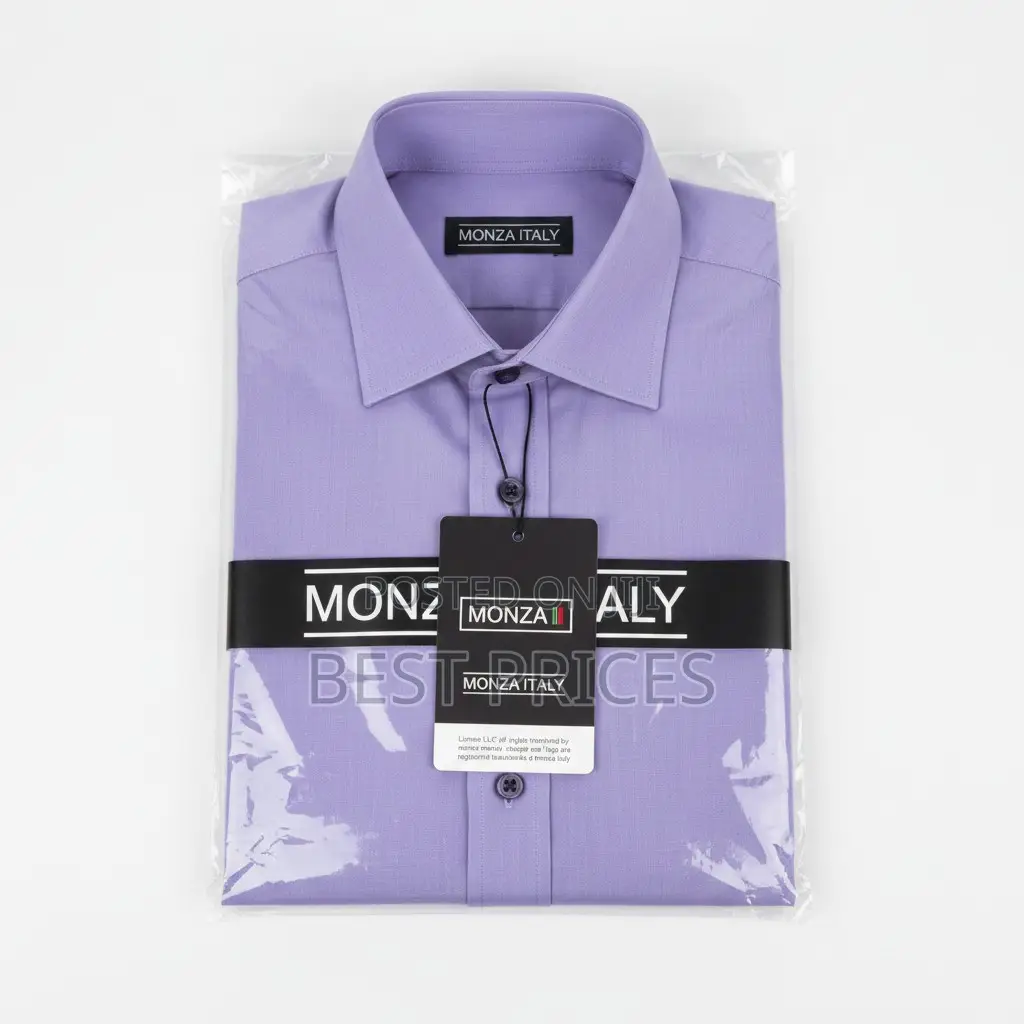 Monza Italy Men's Dress Shirt - Lavender