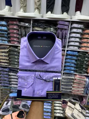 Monza Italy Men's Dress Shirt - Lavender