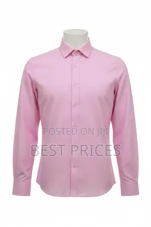 Verso Ceremony Men's Dress Shirt - Pink