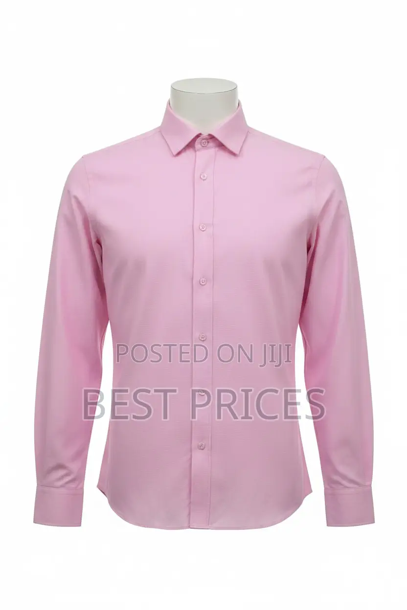 Verso Ceremony Men's Dress Shirt - Pink